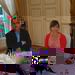 Francis NIZET et Olivia Richard, assistante parlementaire du Sénateur del Picchia