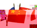 DrapeauxFranceChine